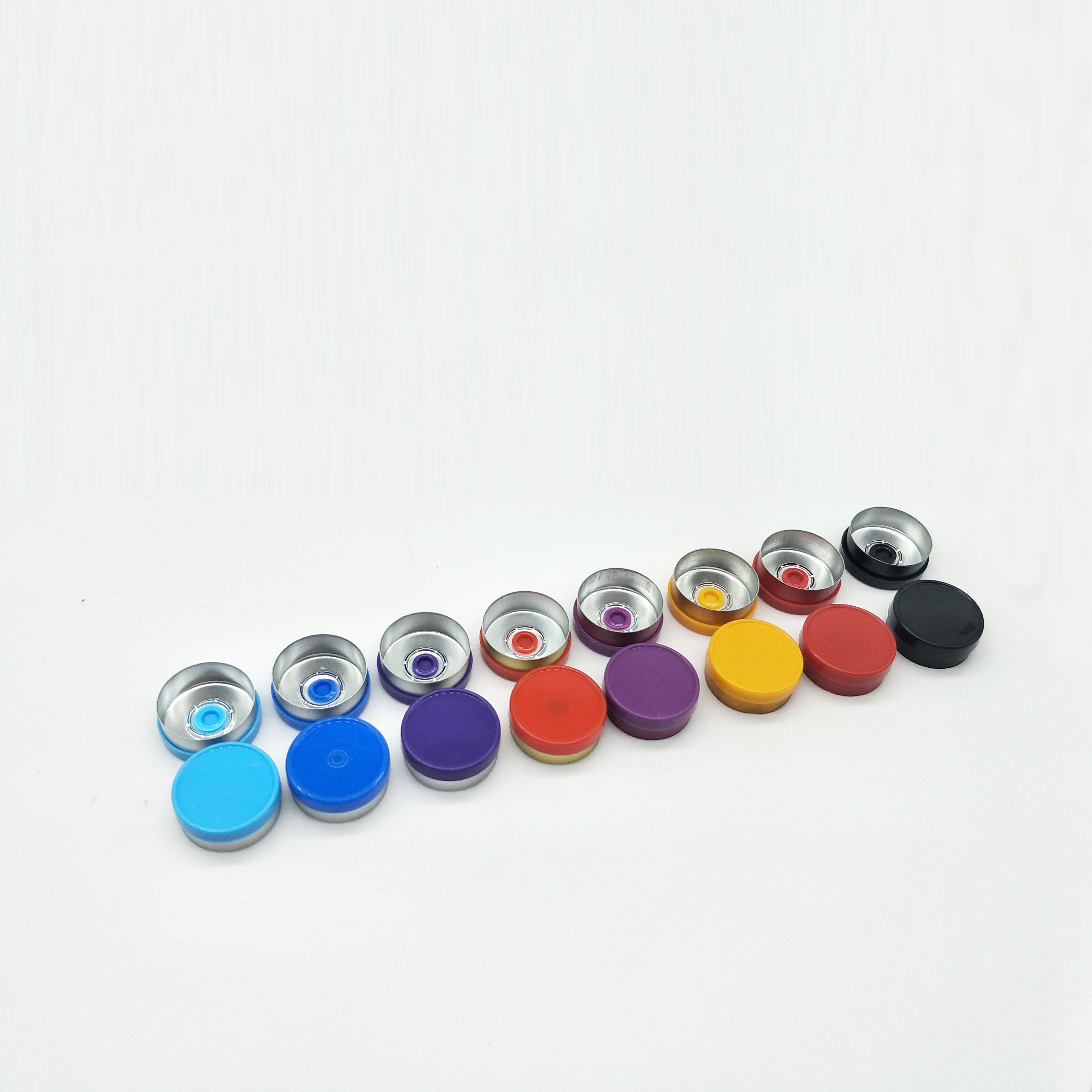 Bright surface Flip off cap