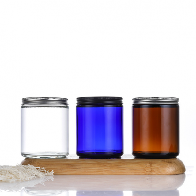 Candle glass jar